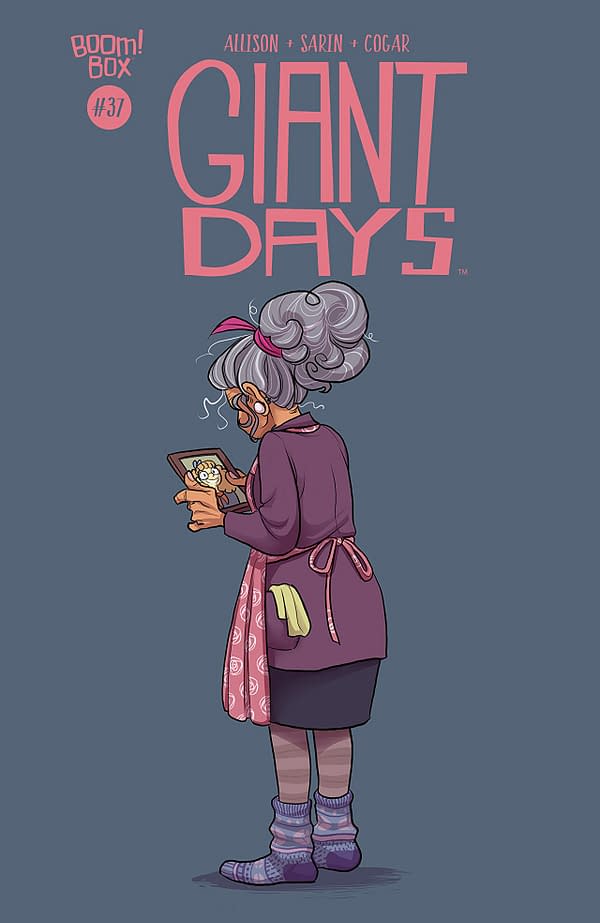 Giant Days #37 cover by Max Sarin