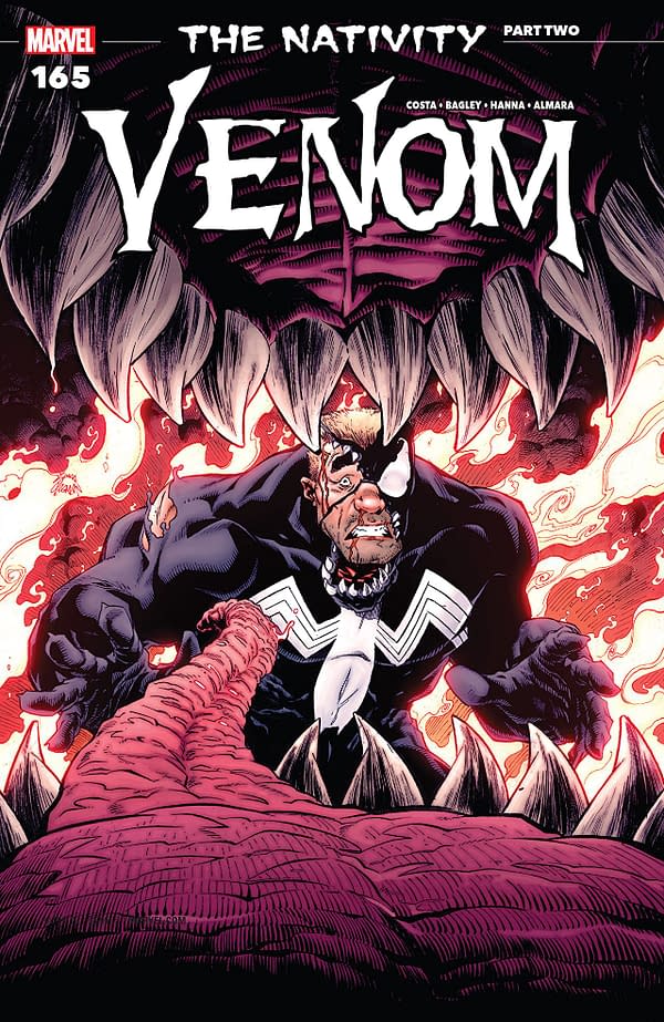 Venom #165 cover by Ryan Stegman and Morry Hollowell