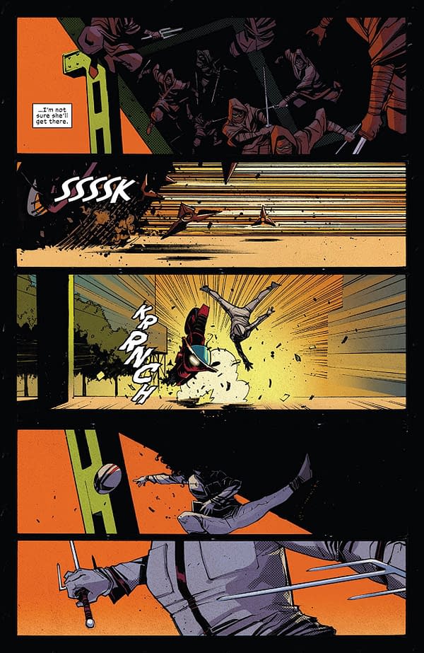 Daredevil #603 art by Mike Henderson and Matt Milla