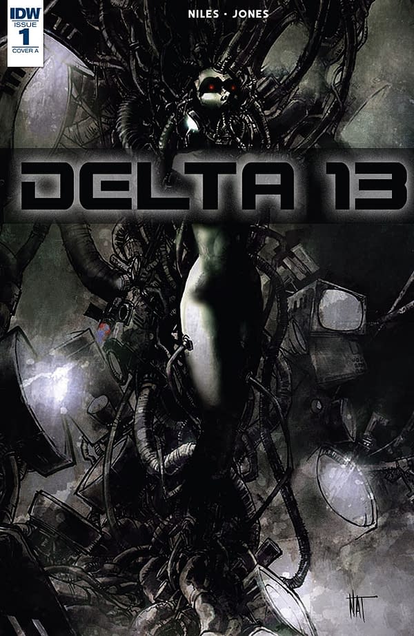 Delta 13 #1 cover by Nat Jones