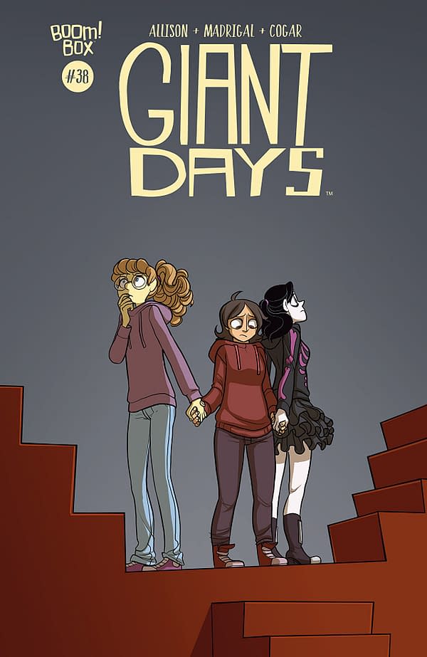 Giant Days #38 cover by Max Sarin