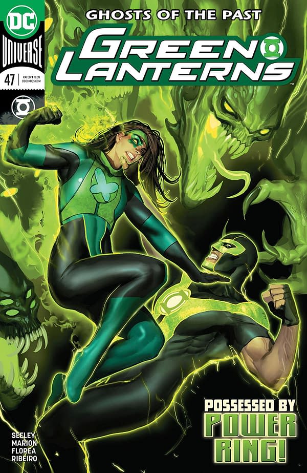 Green Lanterns #47 cover by Will Conrad and Ivan Nunes