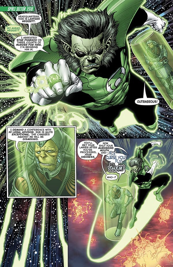 Hal Jordan and the Green Lantern Corps #45 art by Ethan van Sciver and Jason Wright