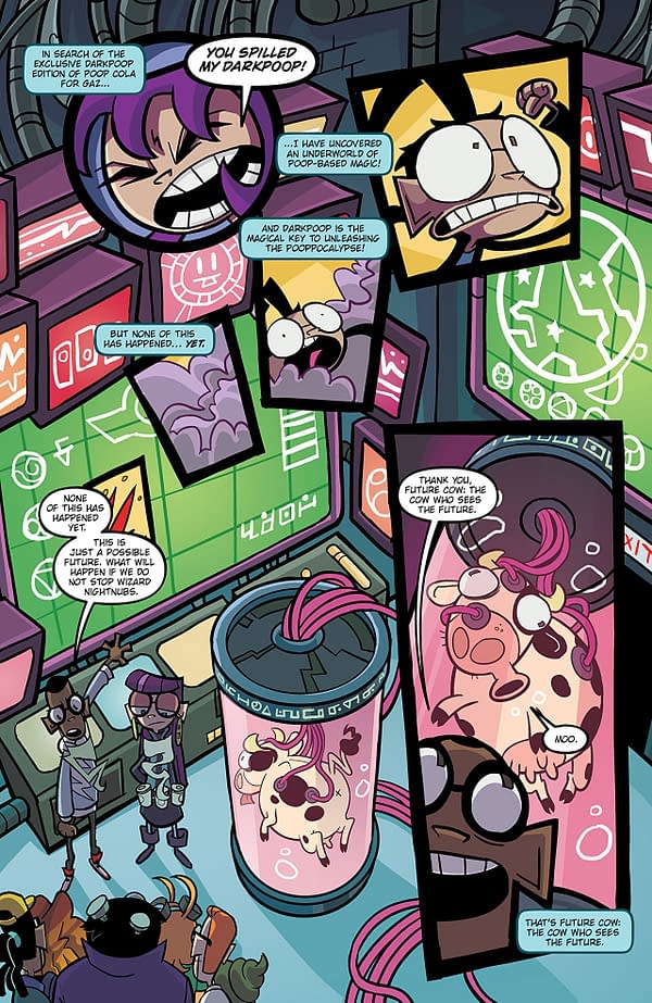 Invader Zim #30 art by Maddie C. and Fred C. Stresing