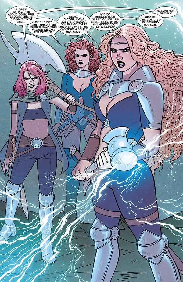 Thor: At the Gates of Valhalla #1 art by Jen Bartel and Matthew Wilson
