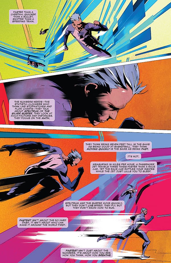 Quicksilver: No Surrender #1 art by Eric Nguyen and Rico Renzi