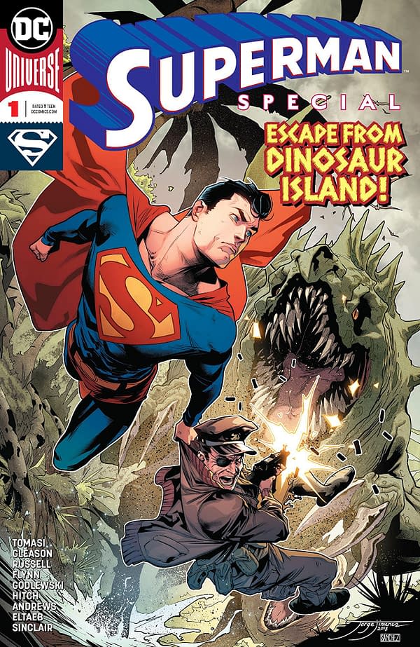 Superman Special #1 cover by Jorge Jimenez and Alejandro Sanchez