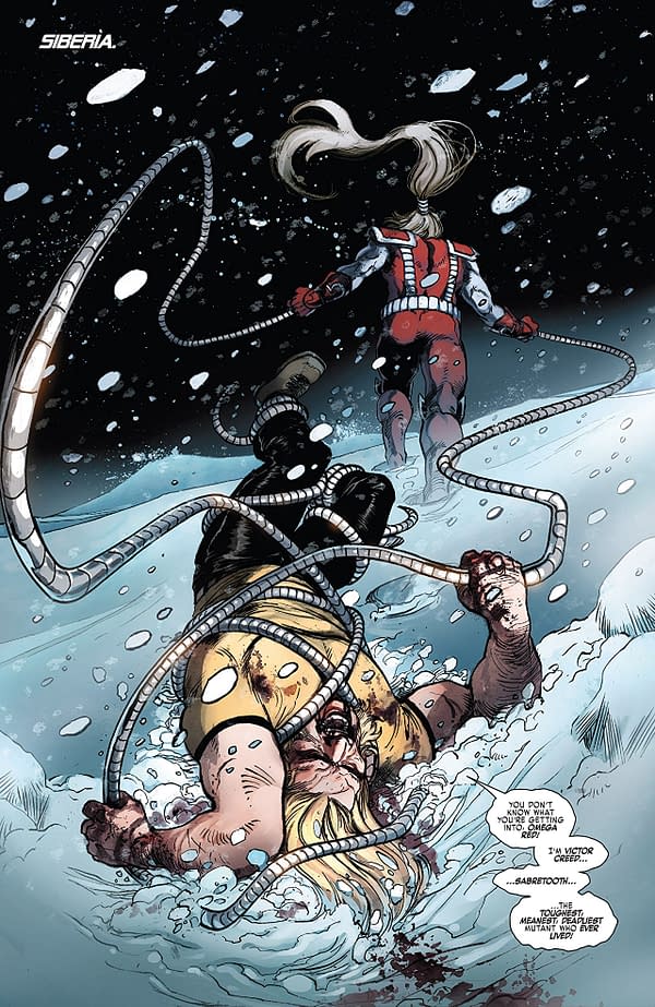 Weapon X #18 art by Yildiray Cinar and Frank D'Armata