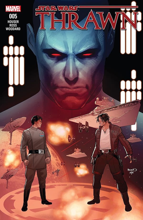 Star Wars: Thrawn #5 Cover by Paul Renaud