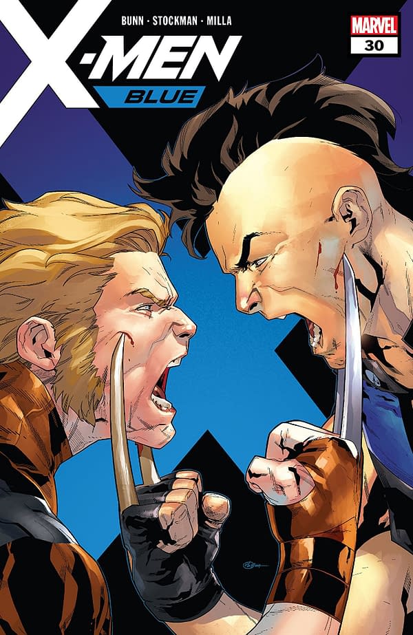 X-Men: Blue #30 cover by R.B. Silva and Rain Beredo