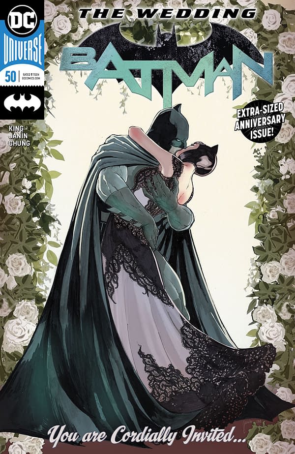 Batman #50 cover by Mikel Janin