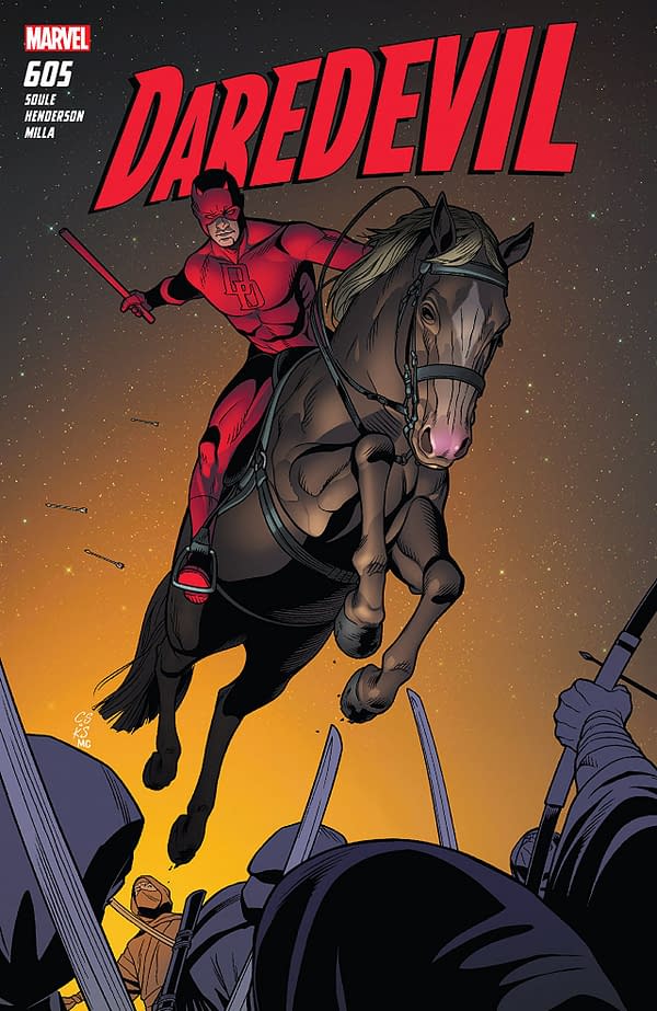 Daredevil #605 cover by Chris Sprouse and Marte Gracia