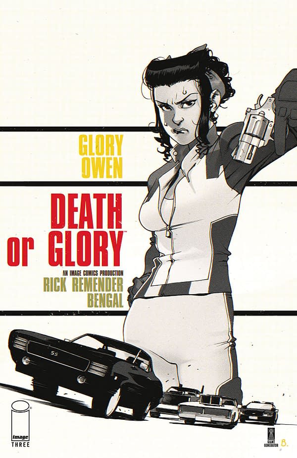 Death or Glory #3 cover by Bengal