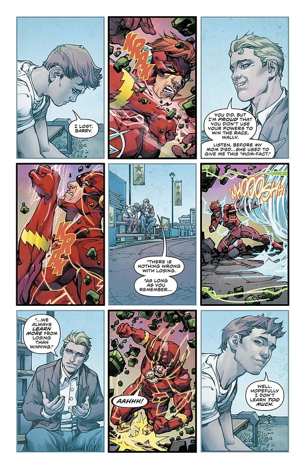 The Flash #50 art by Howard Porter and Hi-Fi