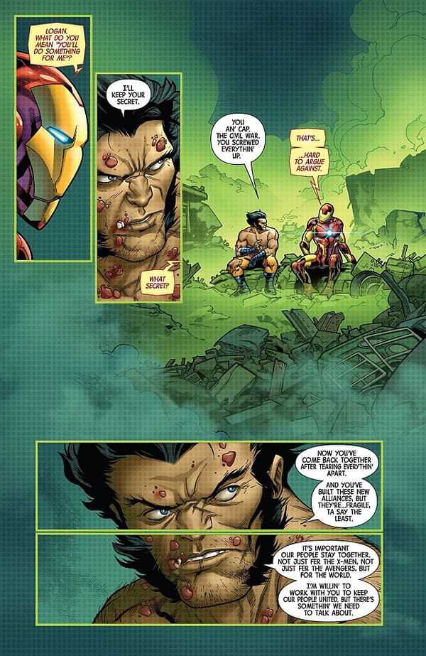 Hunt for Wolverine: Adamantium Agenda #3 art by R.B. Silva, Adriano di Benedetto, and Guru-eFX