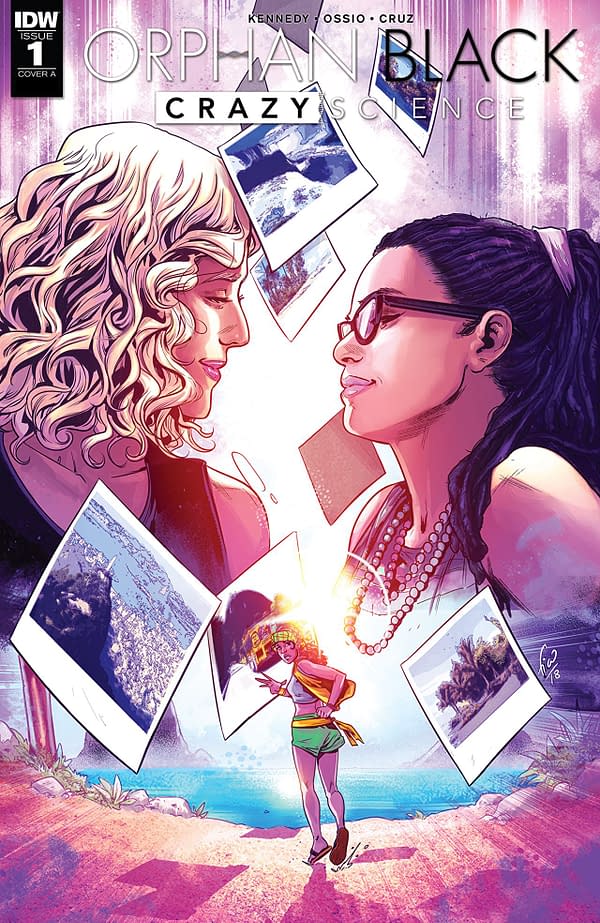 Orphan Black: Crazy Science #1 cover by Fico Ossio
