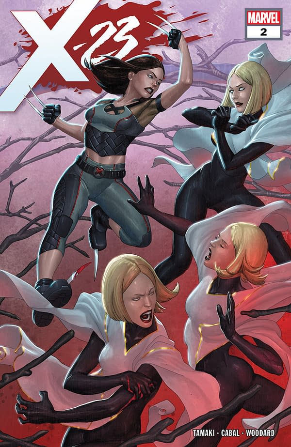 X-23 #2 cover by Mike Choi and Jesus Aburtov