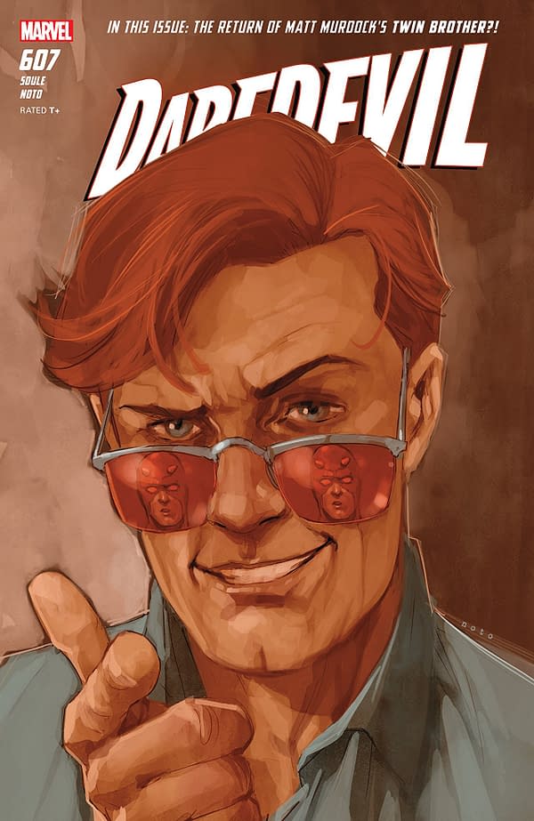 Daredevil #607 cover by Phil Noto
