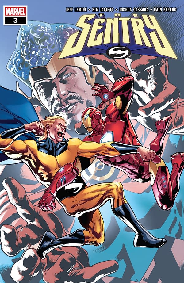 The Sentry #3 cover by Bryan Hitch and Marcio Menyz