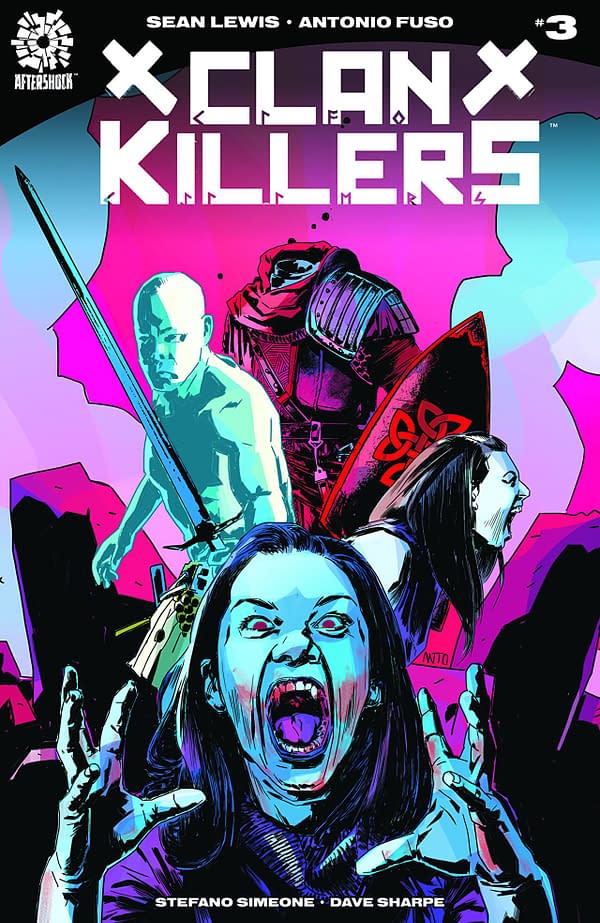Clankillers #3 cover by Antonio Fuso