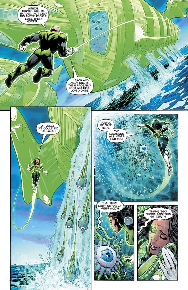 Green Lanterns #54 art by Marco Santucci and Hi-Fi