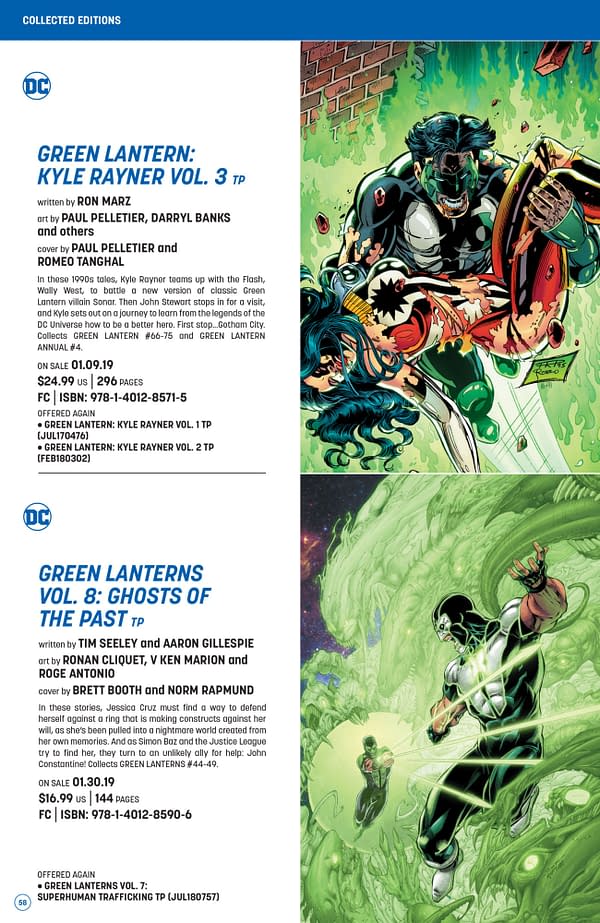 The Full DC Comics Catalog for December 2018 + Solicitations