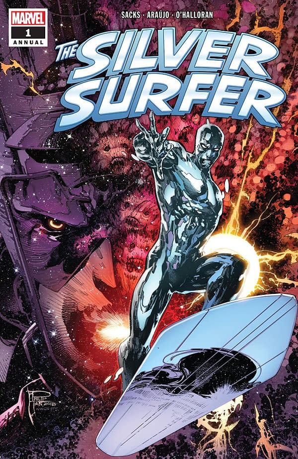 Silver Surfer Annual #1 cover by Philip Tan