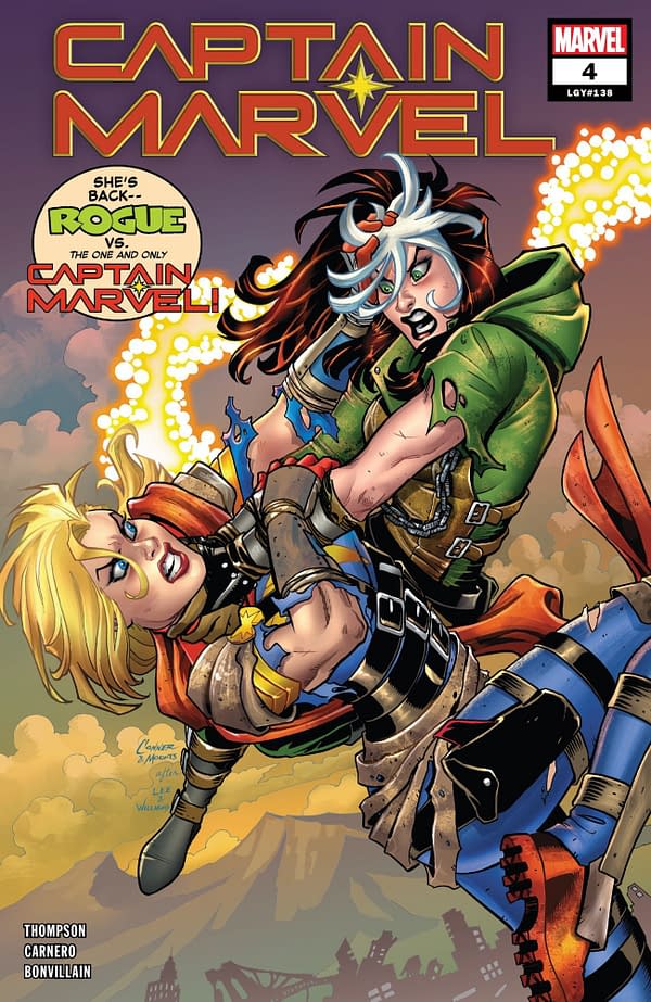 'Captain Marvel'#4: Rogue Goes Full Carol Danvers *SPOILERS