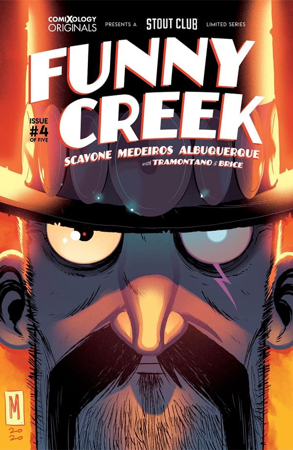 Rafael Scavone writes Funny Creek #4. Credit: ComiXology Originals