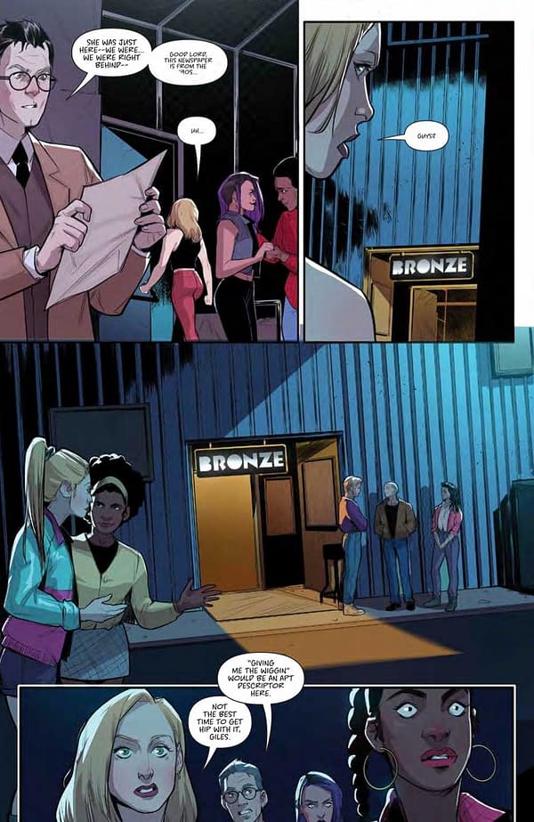 Interior preview page from BUFFY THE VAMPIRE SLAYER #25 CVR A FRANY