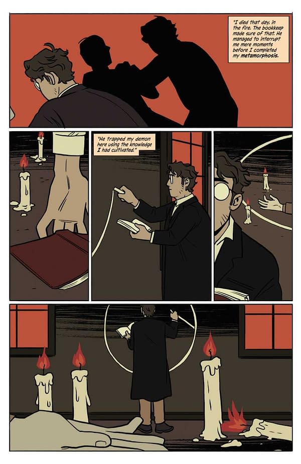 Interior preview page from SPECTER INSPECTORS #5 (OF 5) CVR A MCCURDY