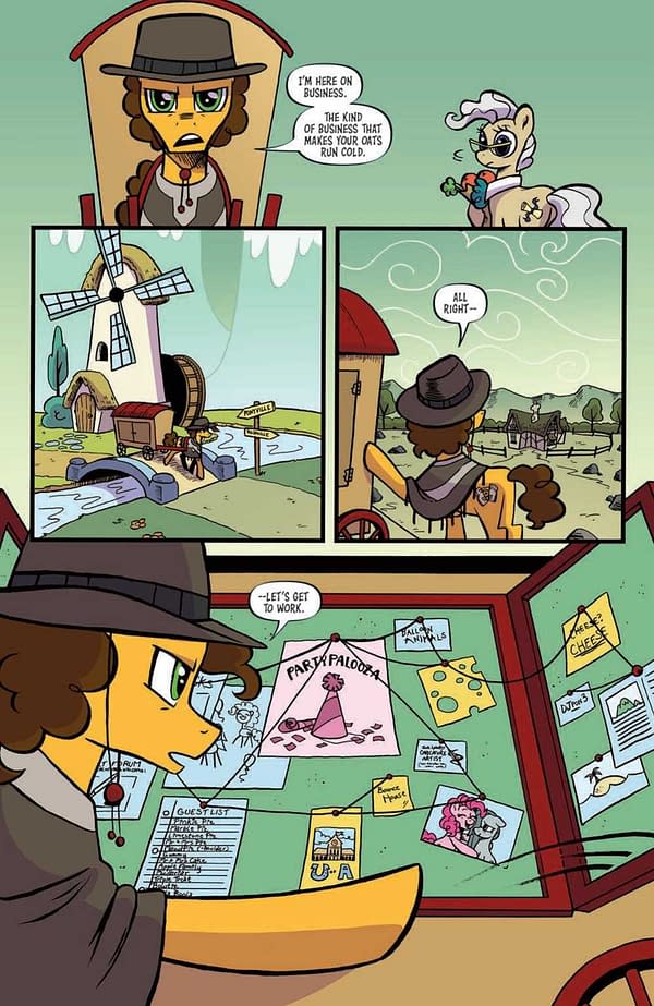 Interior preview page from MY LITTLE PONY FRIENDSHIP IS MAGIC #99 CVR A ROBIN EASTER (