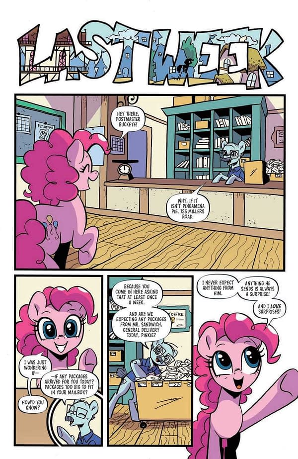Interior preview page from MY LITTLE PONY FRIENDSHIP IS MAGIC #99 CVR A ROBIN EASTER (