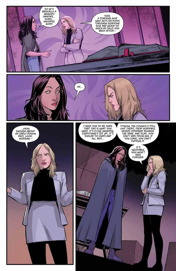 Interior preview page from BUFFY THE VAMPIRE SLAYER #28 CVR A FRANY