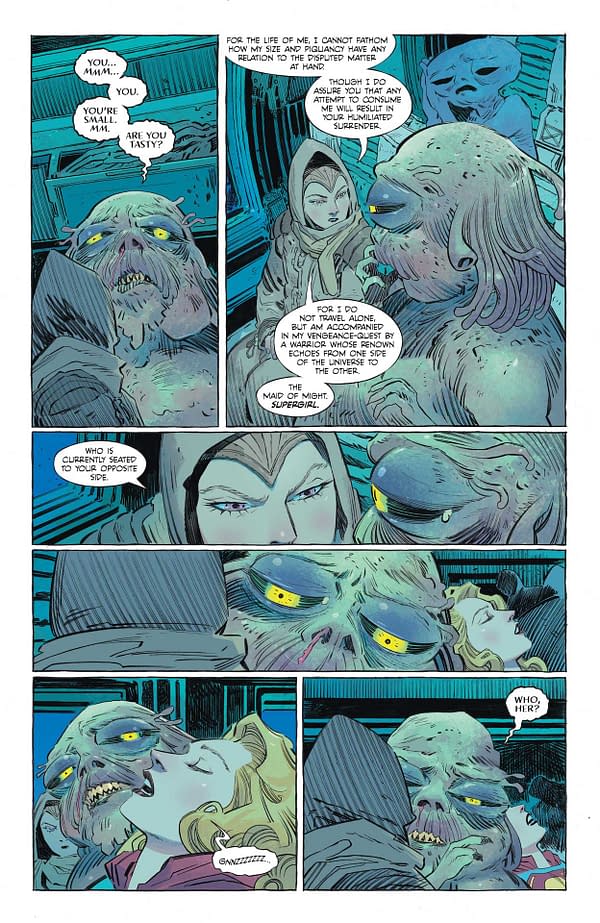 Interior preview page from SUPERGIRL WOMAN OF TOMORROW #2 (OF 8) CVR A BILQUIS EVELY
