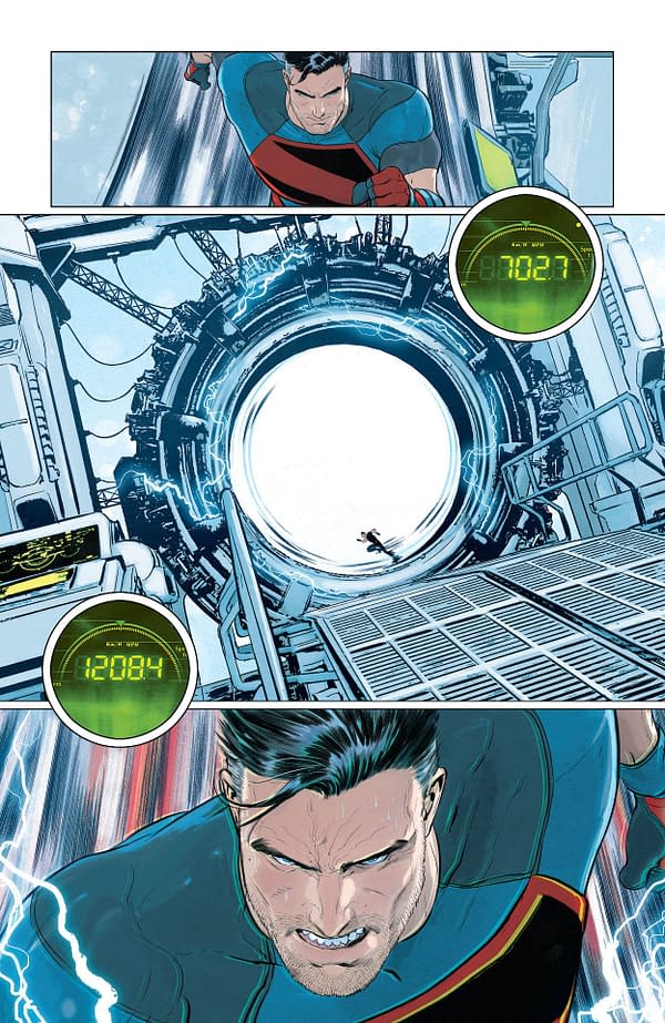 Interior preview page from SUPERMAN AND THE AUTHORITY #2 (OF 4) CVR A MIKEL JANIN