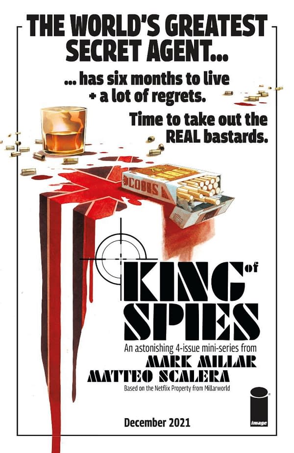 Matteo Scalera to draw Mark Millar's King of Spies according to Image / Netflix