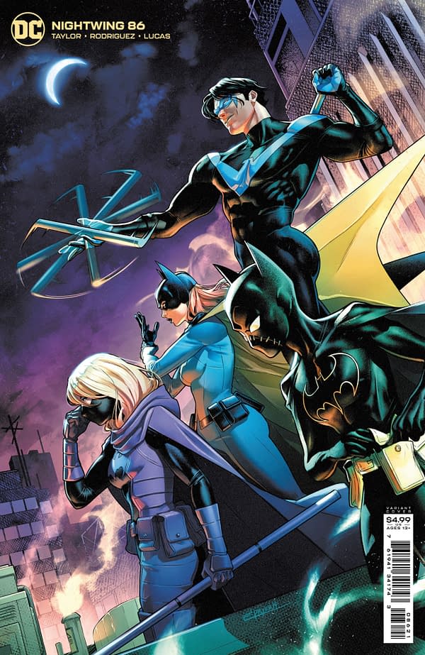 Cover image for NIGHTWING #86 CVR B JAMAL CAMPBELL CARD STOCK VAR (FEAR STATE)