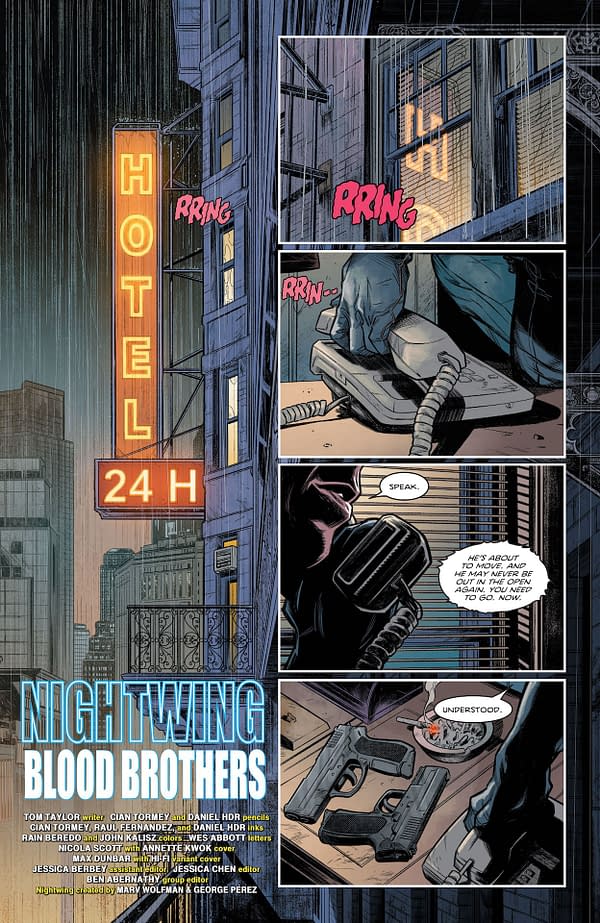 Interior preview page of NIGHTWING 2021 ANNUAL # 1 (ONE SHOT) CVR A NICOLA SCOTT