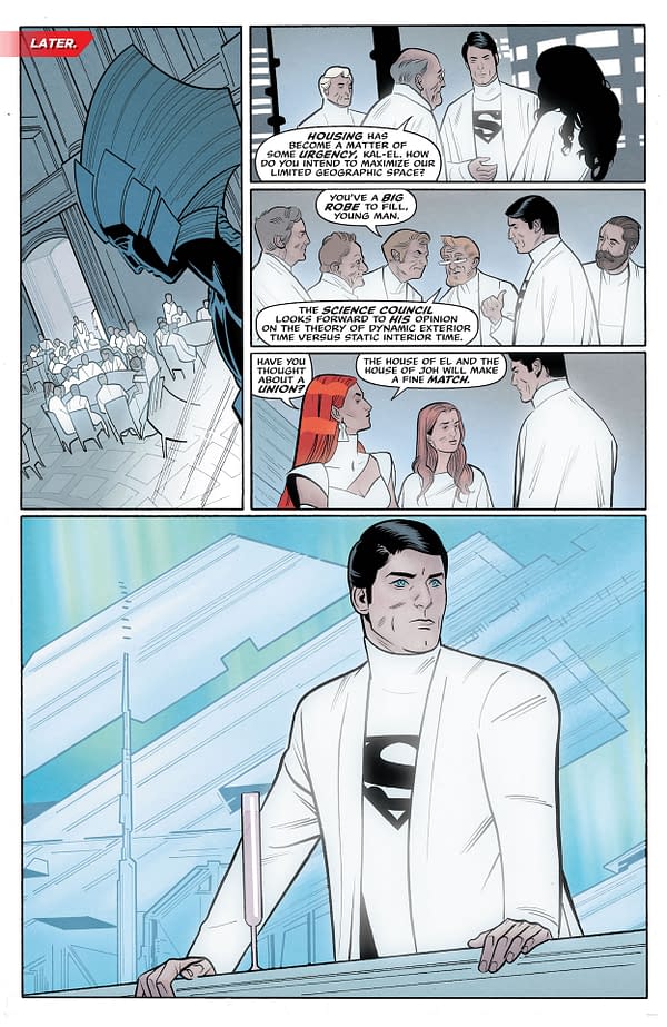 Interior preview page from SUPERMAN 78 #4 (OF 6) CVR A BRAD WALKER