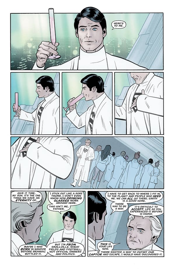 Interior preview page of SUPERMAN 78 # 4 (OF 6) CVR A BRAD WALKER