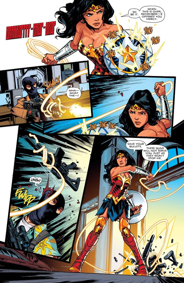 Interior preview page from WONDER WOMAN 2021 ANNUAL #1 (ONE SHOT) CVR A MITCH GERADS