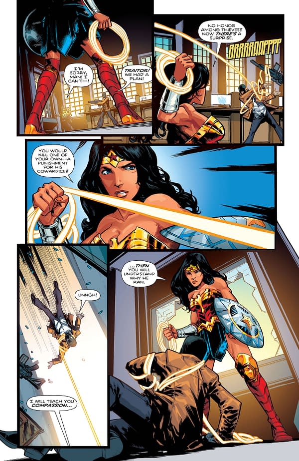 Interior preview page from WONDER WOMAN 2021 ANNUAL #1 (ONE SHOT) CVR A MITCH GERADS