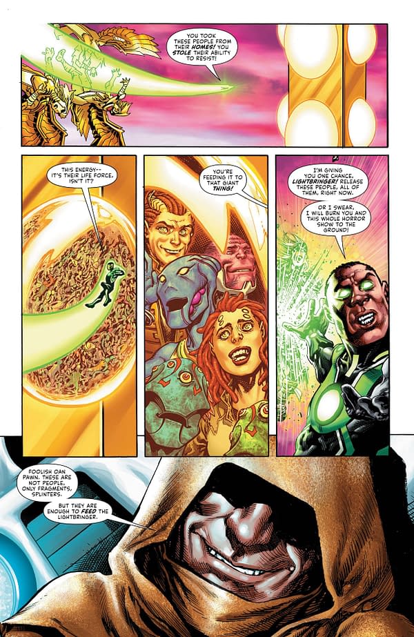 Interior preview page from Green Lantern #9