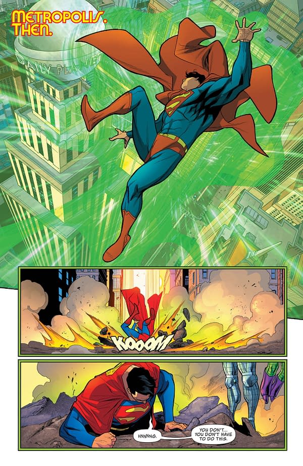 Interior preview page from Superman: Son of Kal-El 2021 Annual #1
