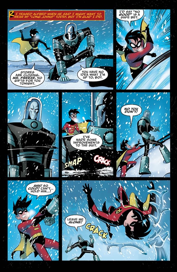 Interior preview page from Tis the Season to Be Freezin #1