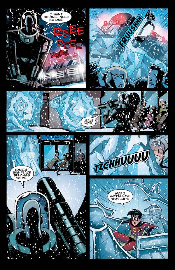 Interior preview page from Tis the Season to Be Freezin #1