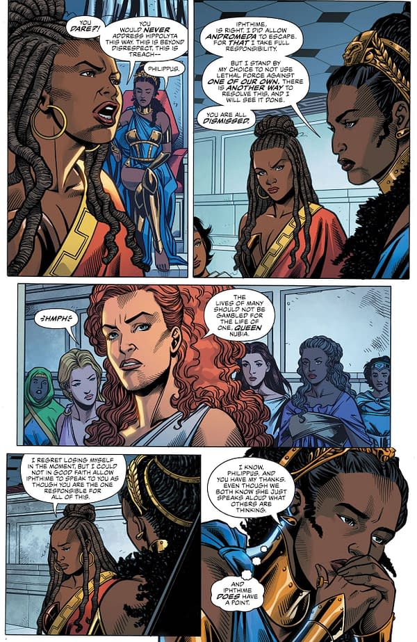 Interior preview page from Nubia and the Amazons #4
