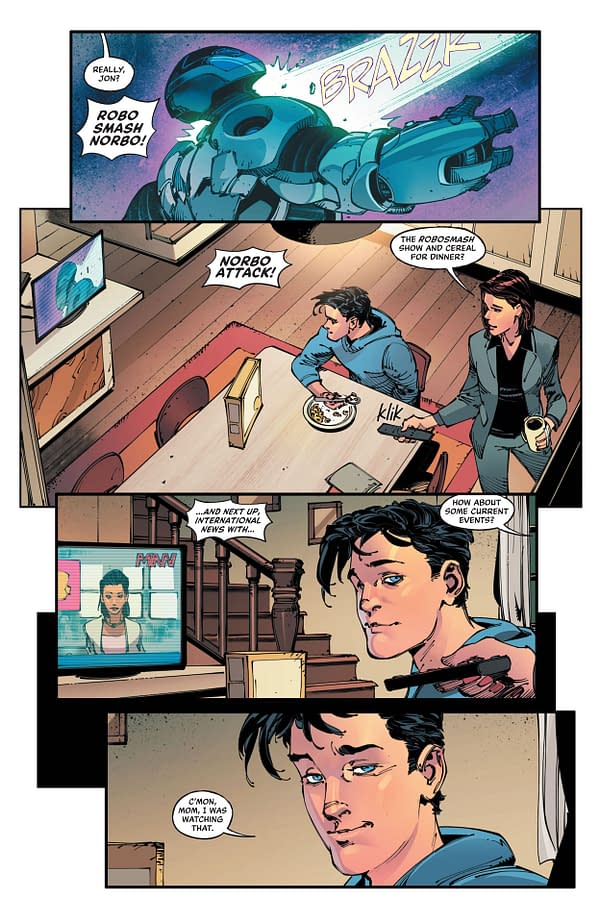 Interior preview page from Superman & Robin Special #1