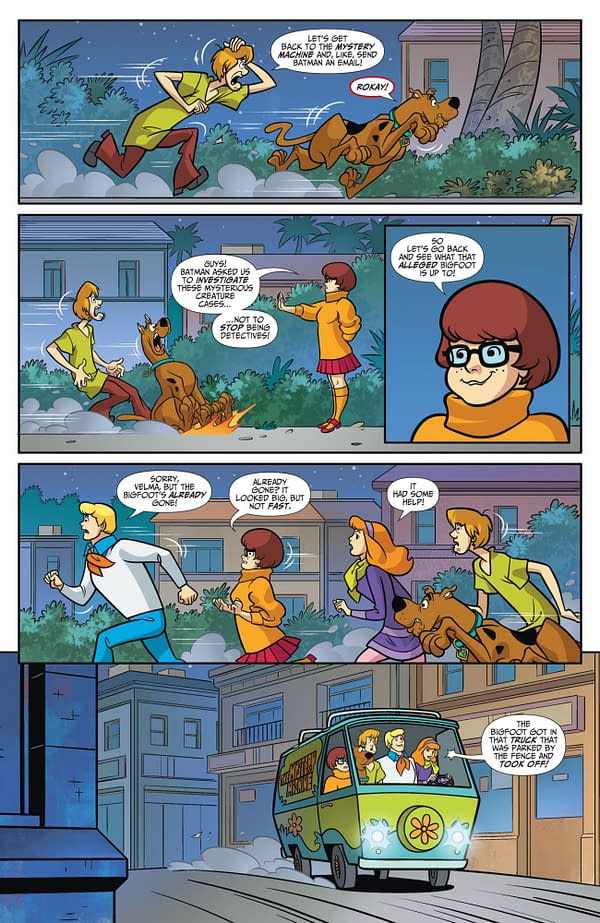Interior preview page from Batman & Scooby-Doo Mysteries #10